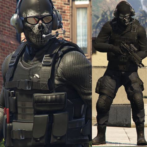 Made Some Ghost Udt Outfits In Gta Online What Do You Think Took A