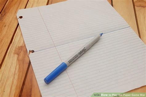 How to Play the Paper Game War: 10 Steps (with Pictures ...