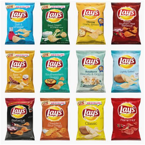 Top Grade Potato Chips All Flvors Available Lays Packaging Box At