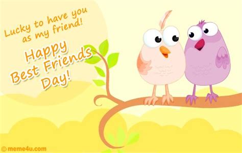Cute Happy Best Friend Day Friendship Day Cards 2020 Best Friendship