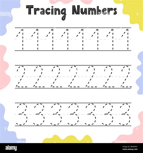 Writing Numbers 1 2 And 3 Worksheets