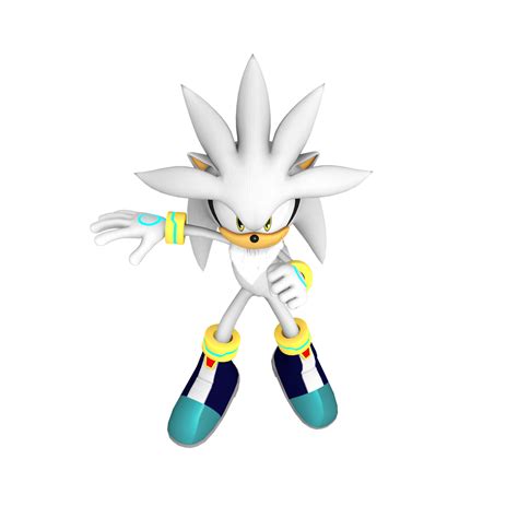 Silver The Hedgehog Sonic 06 Legacy Render By Bandicootbrawl96 On