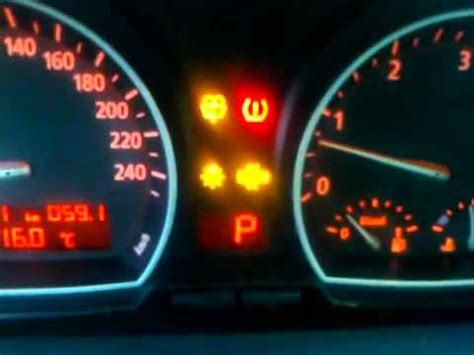 I tried forward in the drive gear, gave it a little gas, the rpm increased on the dash but the car did not rev up. BMW X3 3.0 Tyre pressure sensor light - YouTube