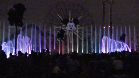 World Of Color Original Show From July 2010 Disney California