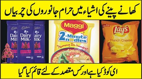 I am thinking maybe it is like the 1% of alcohol that becomes halal. What Are E Codes In Food Are They Haram or Halal In Urdu ...