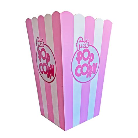 Giant Pink Popcorn Box Platinum Prop Rentals