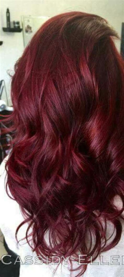 71 Dark Hair Color For Red Burgundy Violet Purple Hair ...