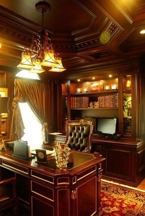 40 Luxury Executive Office Design Ideas For Men Home Office Layouts
