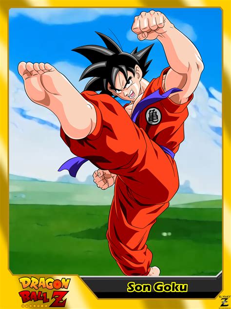 Maky Z Blog Card Son Goku Saga Saiyan Dragon Ball Z