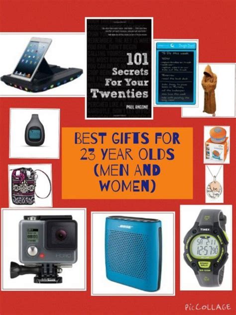 Birthday And Christmas Gift Ideas For 23 Year Olds Men And Women