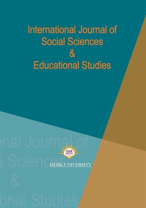 An official journal of the international sociological association.‎‏ perspectives on homosexuality: IJSSES - International Journal of Social Sciences ...