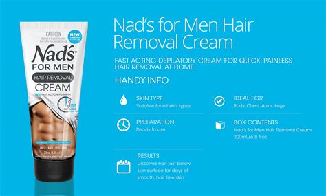 nad s for men hair removal cream 200ml buy online in cyprus at cy productid