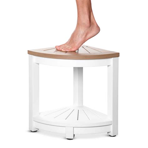 Corner Bench Shower Stool For Shaving Legs Waterproof Shower Stools And Benches Bathroom