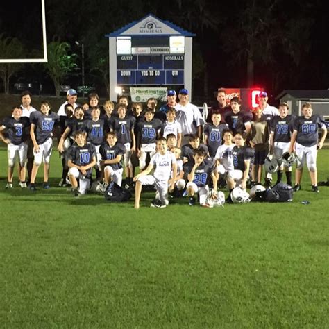 Bayside Academys 2015 5th And 6th Grade Football Team Daphne Al