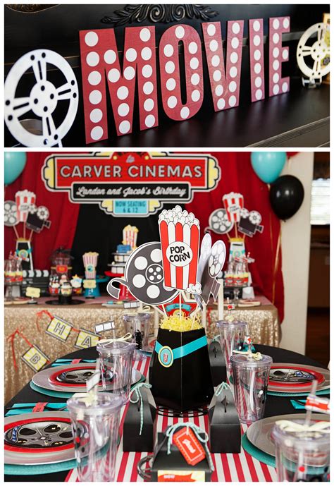 Download the perfect cinema pictures. A Hollywood Movie Themed Party - Everyday Party Magazine