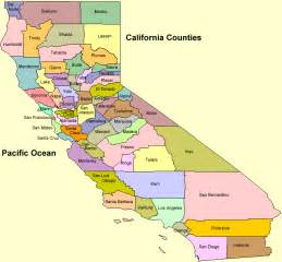 Online Maps California County Map