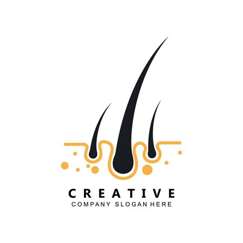 Hair Care Logo Vector Icon Skin Health Illustration Design Concept