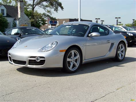 2008 Arctic Silver Metallic Porsche Cayman 85346 Car