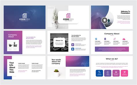 Creative Business Presentation Powerpoint Template Free Download