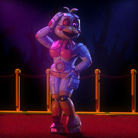 C D Fnaf Funtime Chica S Ready To Be Fabulous On The Red Carpet
