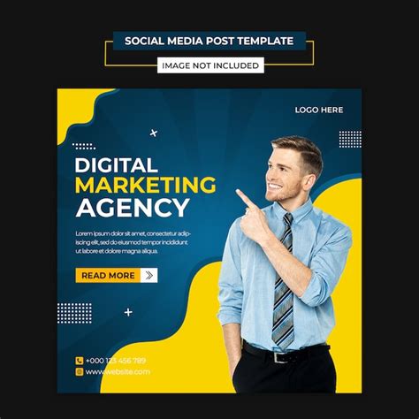 Premium Psd Creative Agency Social Media And Instagram Post Template