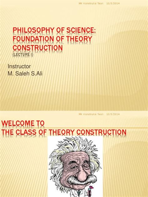 Philosophy Of Science Kuliah 1 Pdf Paradigm Philosophy Of Science