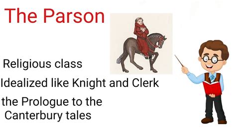 The Parson In The Prologue To The Canterbury Tales The Character Of