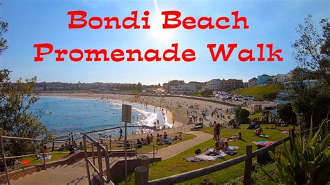 Bondi Beach Promenade Walk Sydney Beaches Australia Hd Youtube