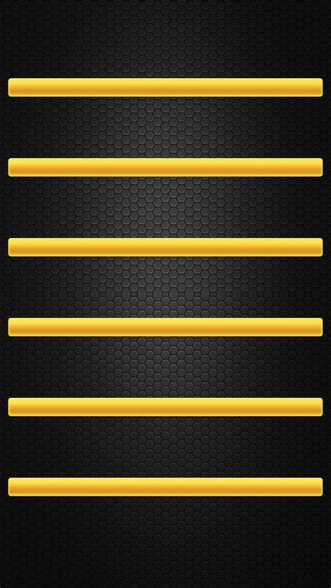 Tap And Get The Free App Shelves Simple Black Yellow
