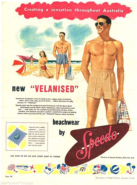 Vintage Bathing Suit Ads From The 40s And 50s Tom Lorenzo