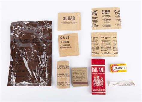 Vietnam War Us C Ration Accessory Pack With Cigarettes M1 Militaria