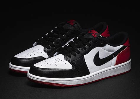Air Jordan 1 Low Og Black Toe Releases August 4 Sneaker News