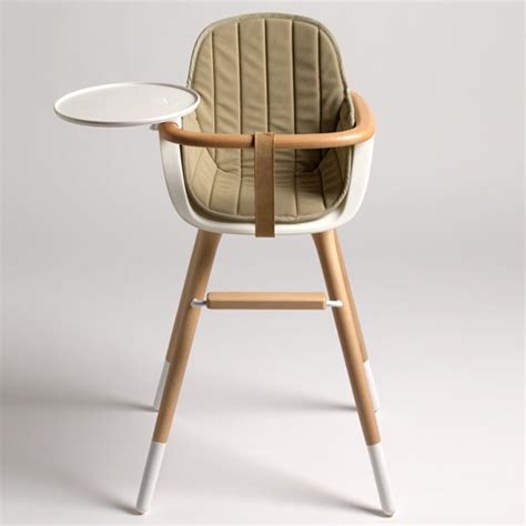 It combines orange and black for a vibrant yet natural effect that is sure to call for attention. Cool and Modern High Chairs | POPSUGAR Moms