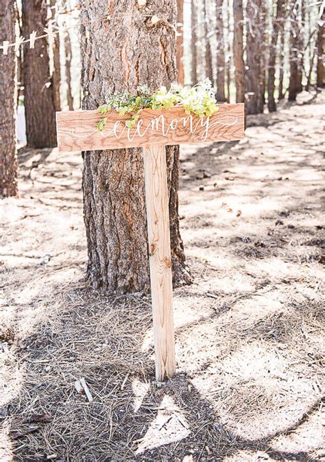 Wooden Wedding Signs Diy Photo Display And Happily Ever After Wood