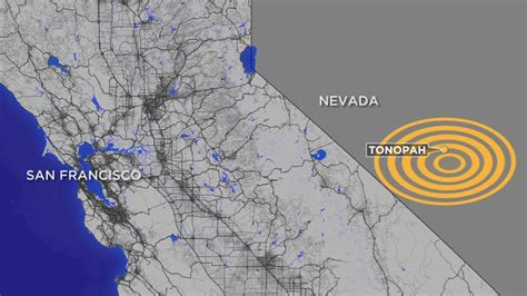 65 Magnitude Earthquake In Nevada Felt Across Bay Area And California