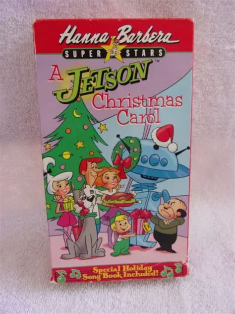 Vtg Hanna Barbera The Jetsons A Jetson Christmas Carol Vhs Free Shipping Picclick