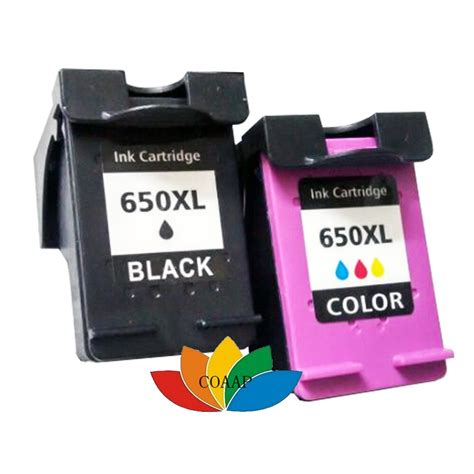 Shop with afterpay on eligible items. 2 pk Compatible 650 ink cartridges for hp 650XL Deskjet ...