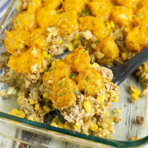 Place cauliflower veggie tots on top. Best Cauliflower Cheesy Tater Tot Casserole Recipe : Best ...