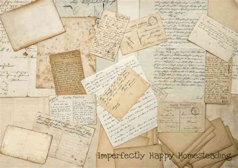 The Lost Art Of Letter Writing The Imperfectly Happy Home