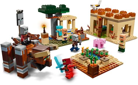 Lego Minecraft The Pillager Raid 21160 6288712 Best Buy
