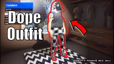 Gta 5 Online Dope Modded Outfit Glitch Ps3xbox360 Youtube