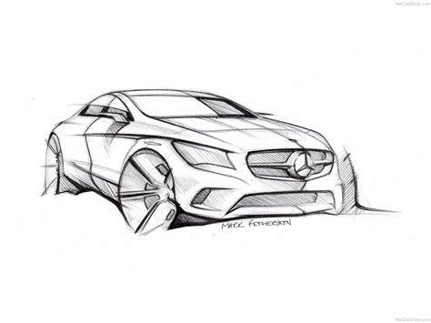 Mercedes Benz Sketch Mercedes World Mercedes Benz Car Design Sketch