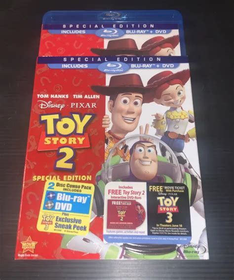 Toy Story 2 Two Disc Special Edition Blu Raydvd Combo 899 Picclick