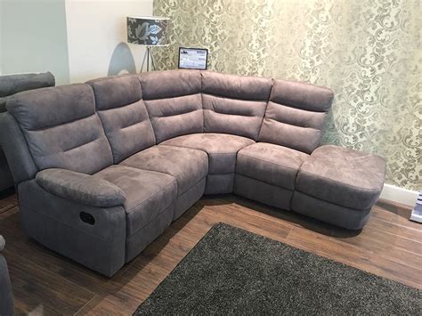 Beautifully crafted 4 seater reclining sofa available at extremely low prices. Dillon Fabric 4 Seater Recliner Sofa - 4RR