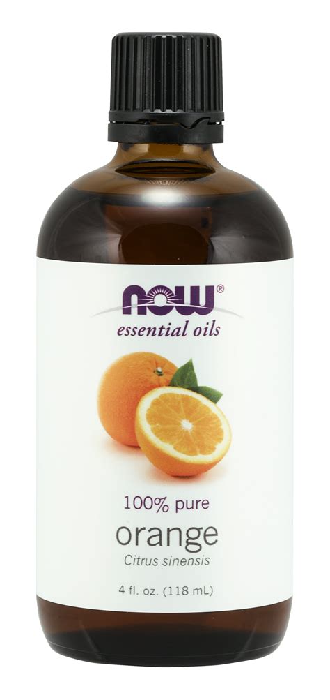 Now Essential Oils Orange Oil Uplifting Aromatherapy Scent Cold Pressed 100 Pure Vegan 4