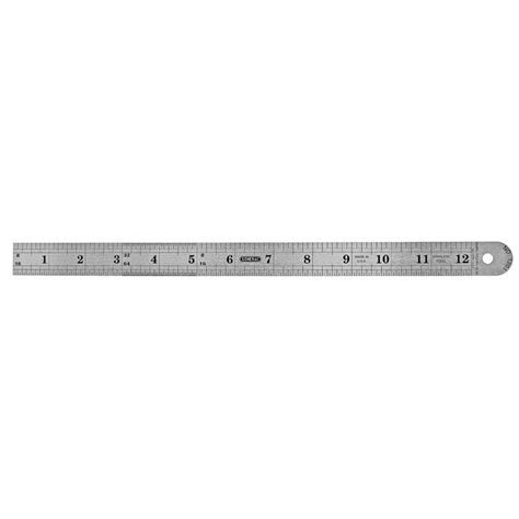 Cg 1980 R Rulers 12 Inches Long Stainless Steel Flexible