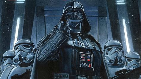 Hd Wallpaper Star Wars Darth Vader Stormtrooper No People