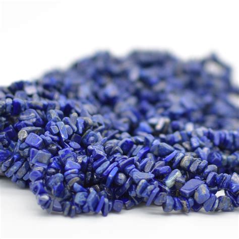 Natural Lapis Lazuli Beads Chips 36 Strand Uk