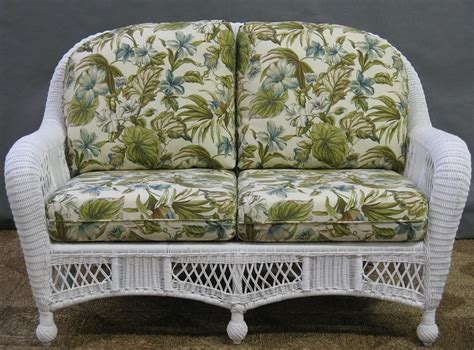 We are known for quality custom deep seating loveseat cushions. white wicker love seat - Google Search | Wicker patio ...