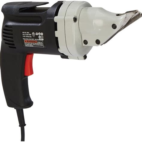 Free Shipping — Ironton Electric Metal Shear — 4 Amp 14 Gauge 2500